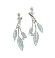 SHEILA FLEET ROWAN EARRINGS - FROST